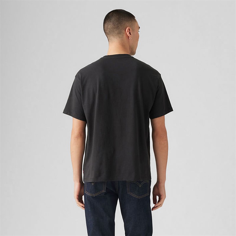 Levi's Herre Vintage Fit Grafisk T-shirt Vintage Pecan Batwing Caviar