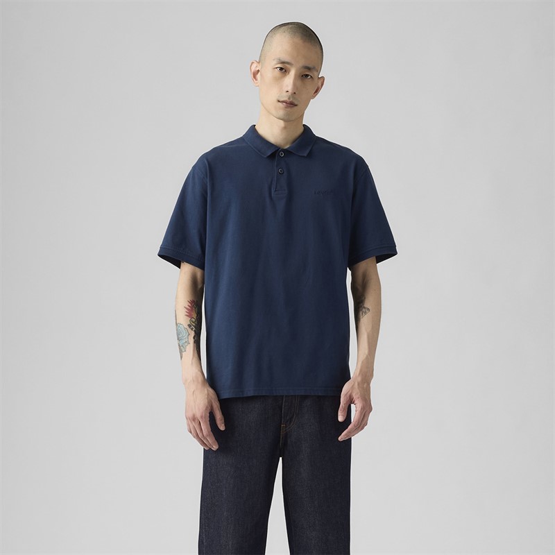Levi's Herre Polo Shirt Dress Blues