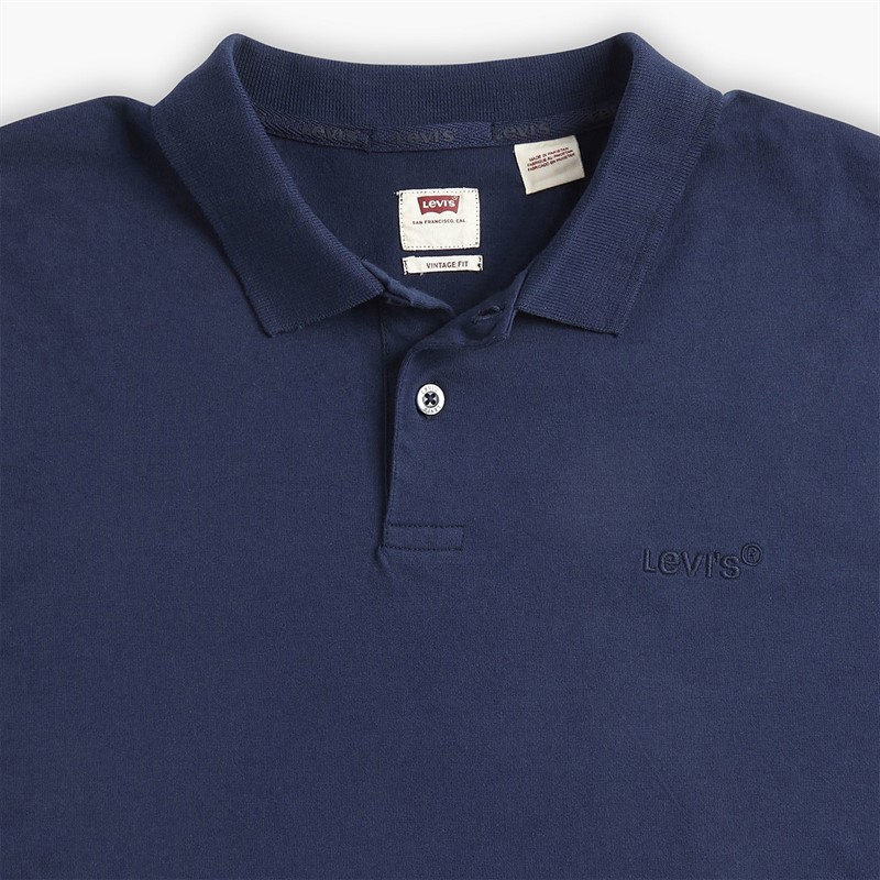 Levi's Herre Polo Shirt Dress Blues