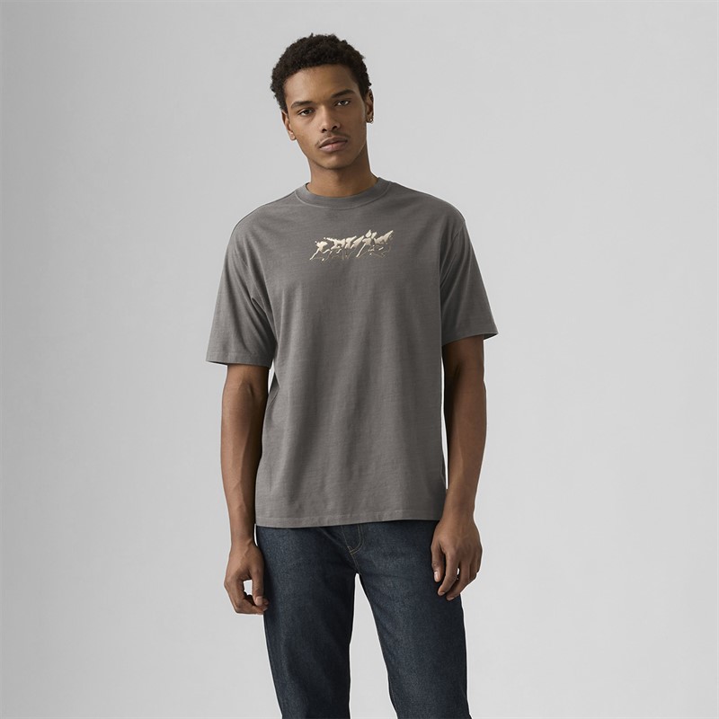 Levi's Herre Vintage Fit Grafisk T-shirt Copper Levis Smoked Pearl
