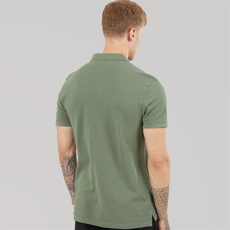 Levi's Mens Housemark Polo Shirt Mulled Basil