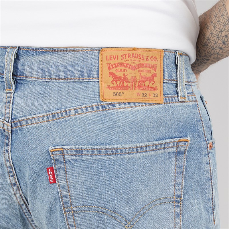 Levi's Mens 505 Regular Jeans Latest Obsession