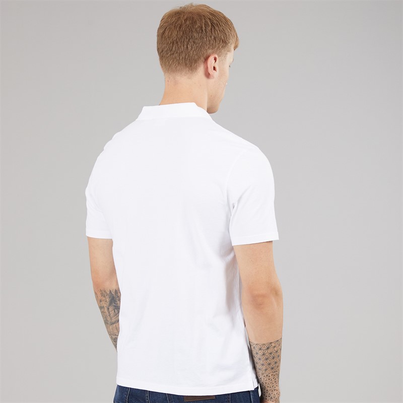 Levi's Mens Authentic Polo Shirt Bright White