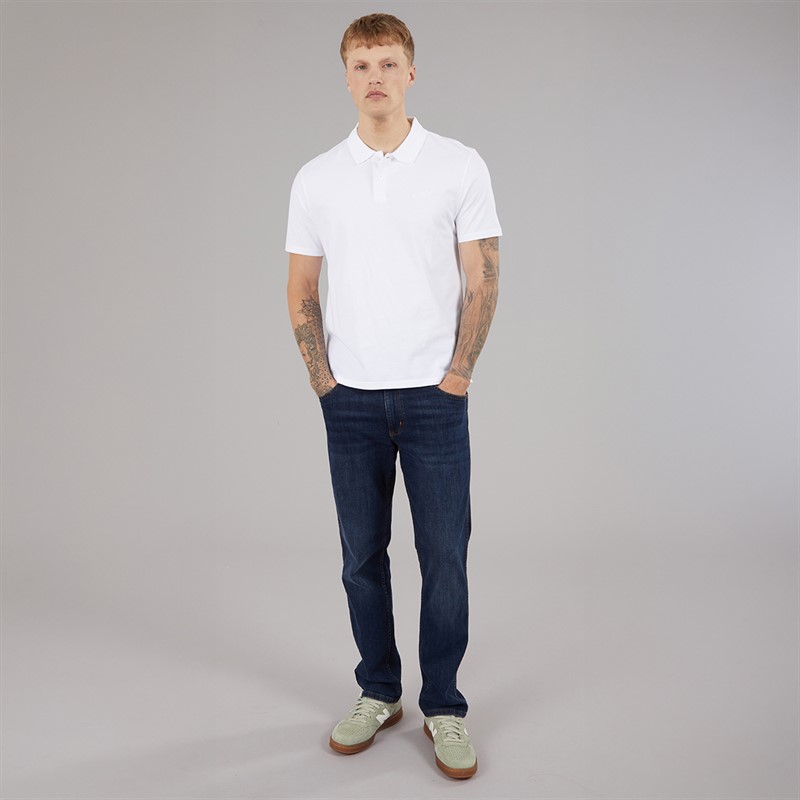 Levi's Mens Authentic Polo Shirt Bright White