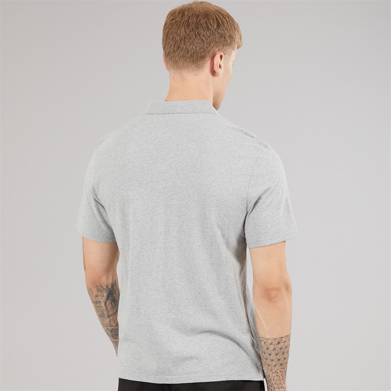 Levi's Mens Authentic Polo Shirt Mid Tone Grey Heather