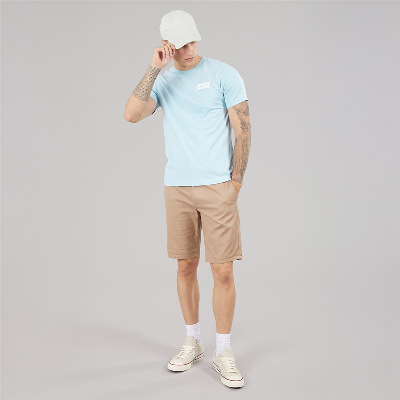 Levi's Mens Graphic Crew Neck T-Shirt Niagara Mist