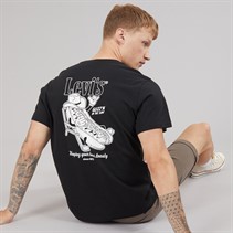 Levi's Mens Relaxed Fit T-Shirt Glizzn N The Sun Jet Black