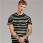 Levi's Mens Original Housemark T-Shirt Andor Stripe Jet Black