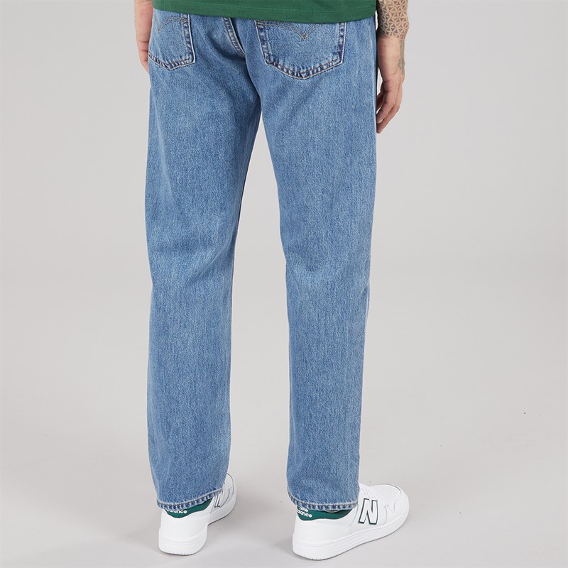 Levi's Mens 555 Relaxed Straight Jeans Blue Essentials