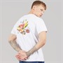 Levi's Mens Relaxed Fit T-Shirt Coastal Creative Delights White Plus
