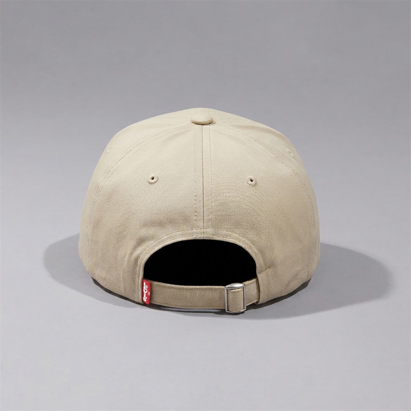 Levi's Mens Housemark Flexfit Cap White Pepper