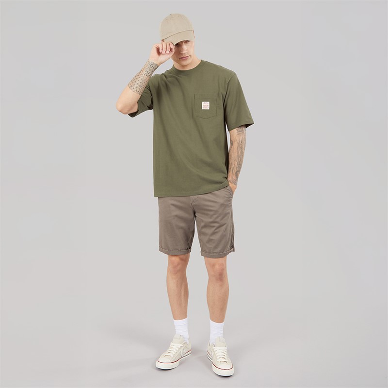 Levi's Mens Workwear T-Shirt Stone Fudge