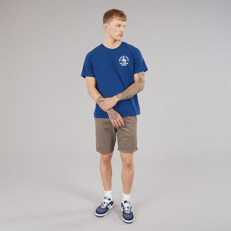 Levi's Mens Relaxed Fit T-Shirt Midnight Riders 2 Navy Poeny
