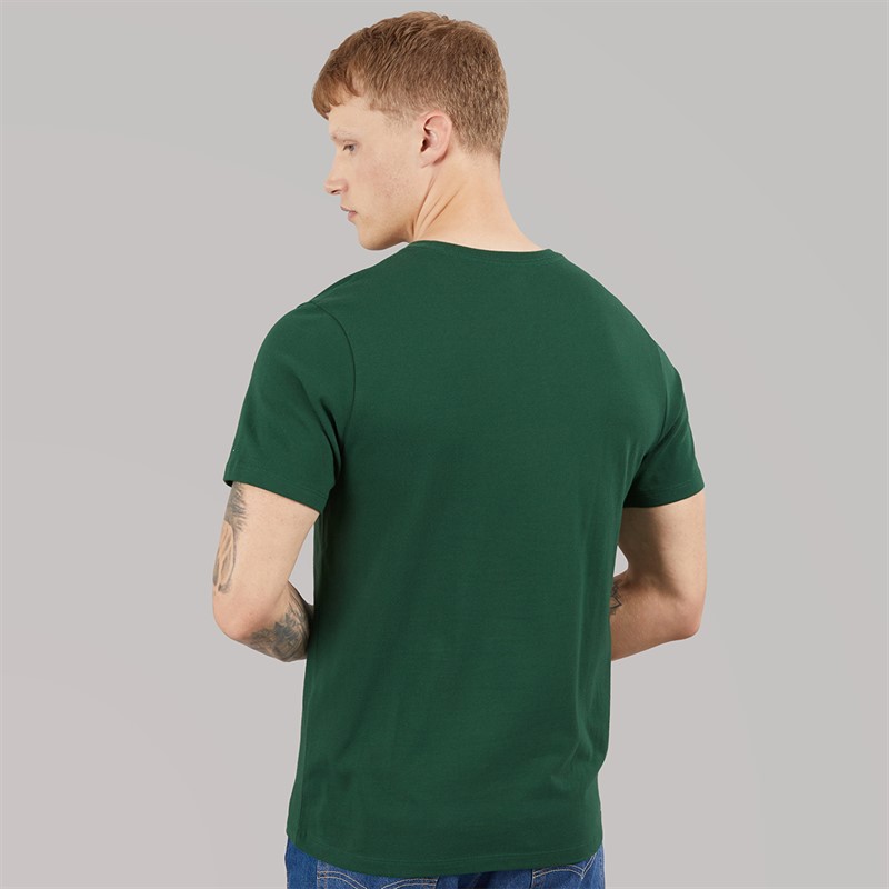 Levi's Mens Original Housemark T-Shirt Dark Green
