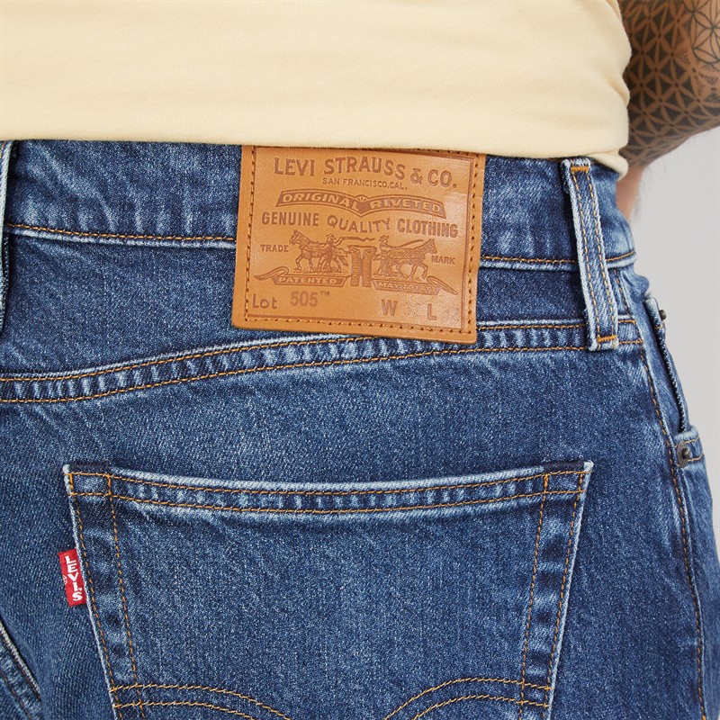 Levi's Mens 505 Regular Jeans Jack Of All Trades