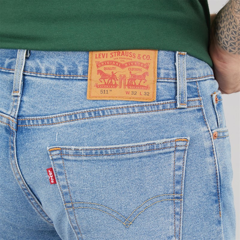 Levi's Mens 511 Slim Jeans Kota Kupang Adapt