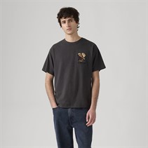 Levi's Mens Vintage Fit Graphic T-Shirt Horseshoe Bison Phantom