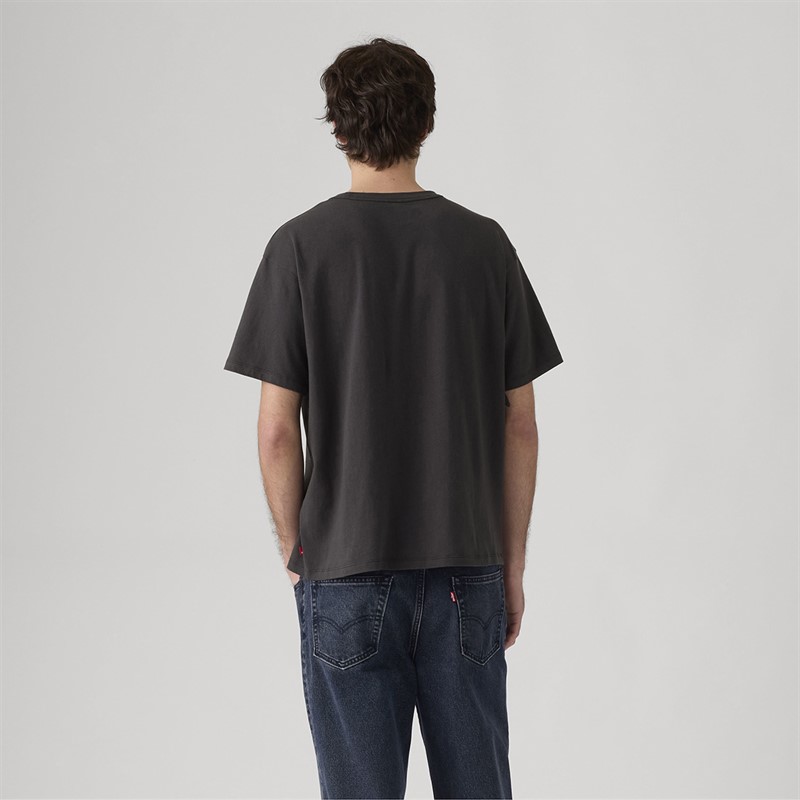Levi's Mens Vintage Fit Graphic T-Shirt Horseshoe Bison Phantom