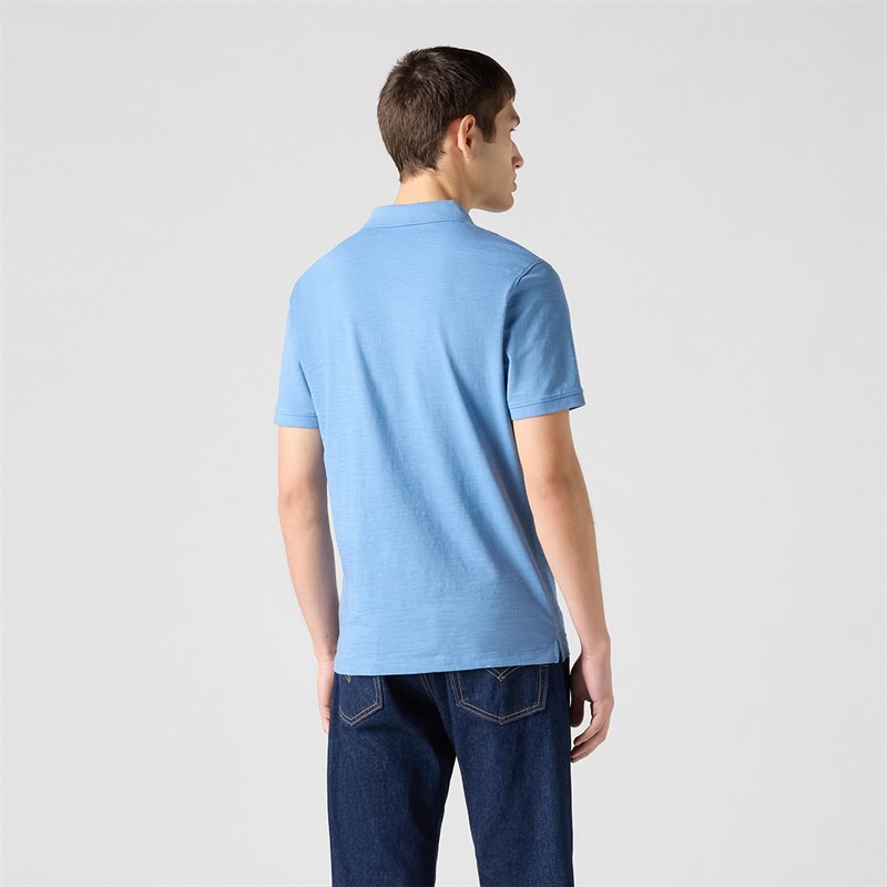 Levi's Mens Slim Housemark Polo Shirt Quiet Harbor