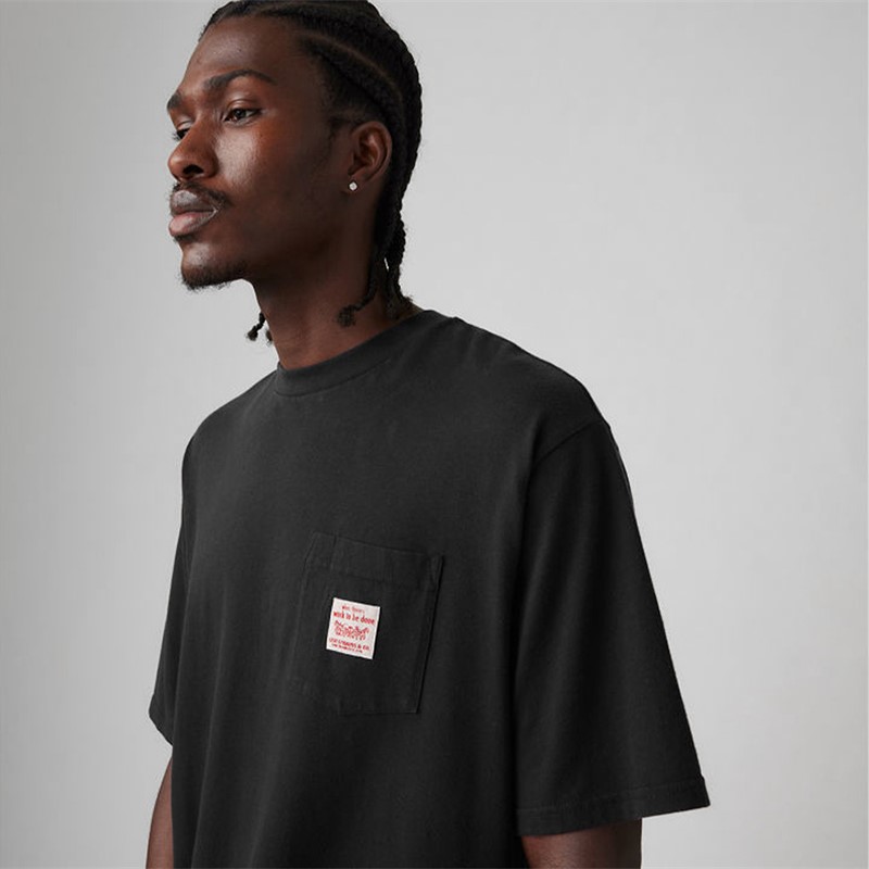 Levi's Mens Workwear T-Shirt Meteorite