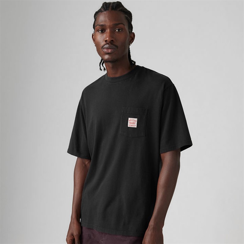 Levi's Mens Workwear T-Shirt Meteorite