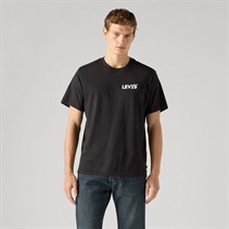 Levi's Mens Relaxed Fit T-Shirt Caviar