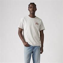 Levi's Mens Relaxed Fit T-Shirt Worn By Cowboys Light Heather Grey