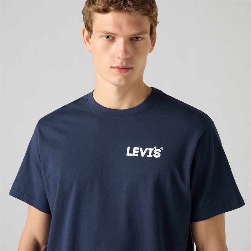 Levi's Mens Relaxed Fit T-Shirt Naval Academy