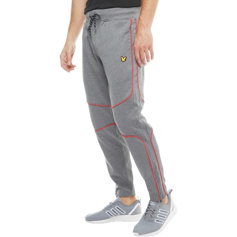 lyle and scott grey tracksuit bottoms