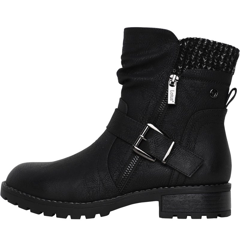 Lotus hot sale leather boots