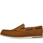 Lotus Mens Saxon Deck Shoes Tan