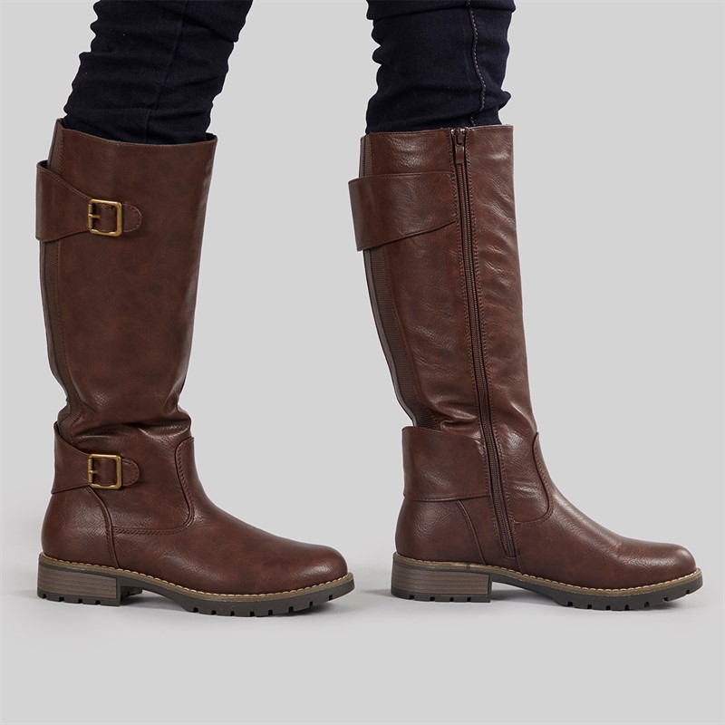 Lotus Womens Brandi Knee High Boots