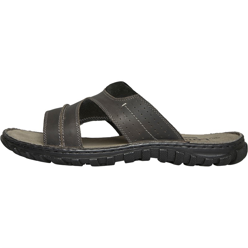 Lotus Mens Cole Sandals Grey