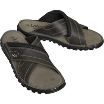 Lotus Mens Mikey Sandals Grey