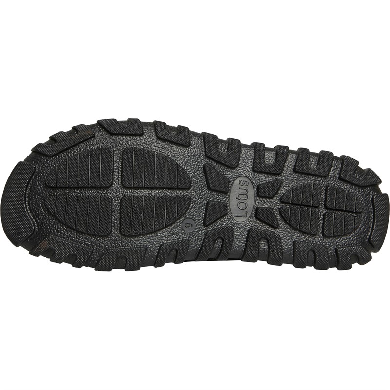 Lotus Mens Mikey Sandals Grey