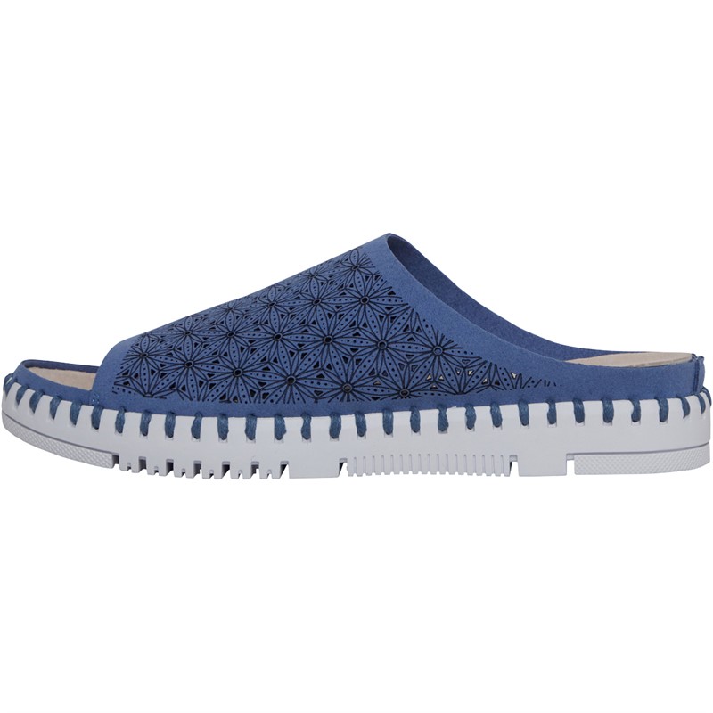 Lotus Womens Arriba Sandals Blue