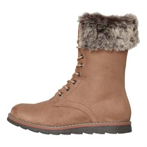 Lotus Womens Asha Lace Up Boots Taupe