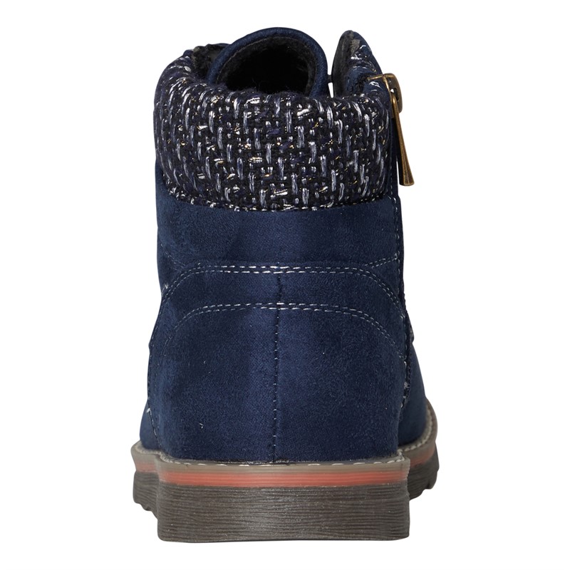 Lotus Womens Drew Ankle Boots Navy