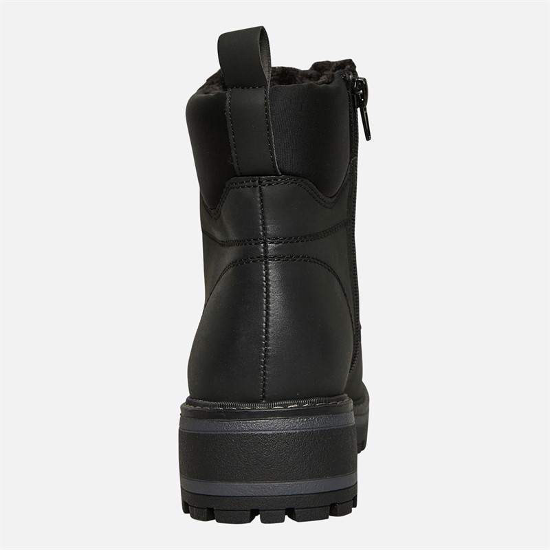 Lotus Womens Dorset Lace Up Boots Black