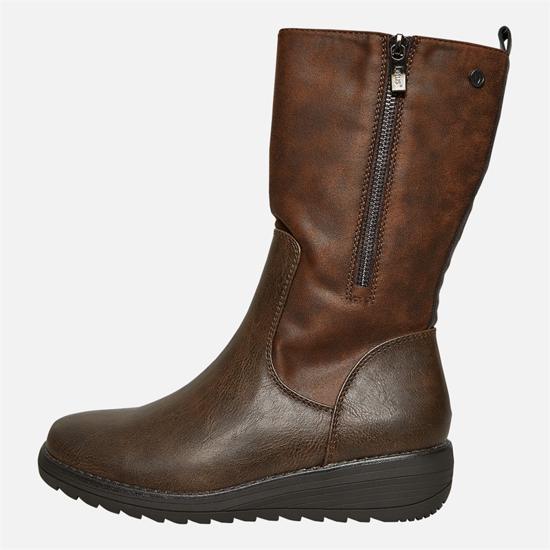 Lotus Womens Valmoral Mid Calf Boots Brown