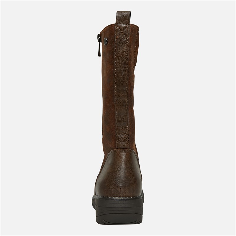 Lotus Womens Valmoral Mid Calf Boots Brown