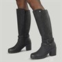 Lotus Womens Melina Knee High Boots Black
