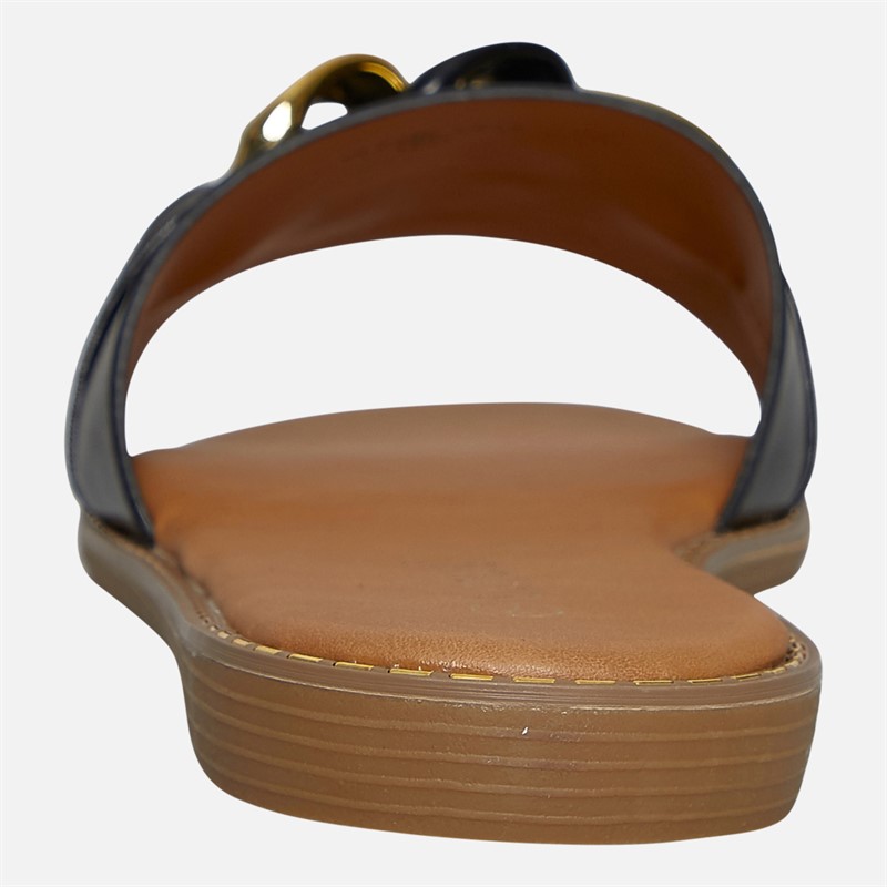 Lotus Womens Cesena Sliders Black