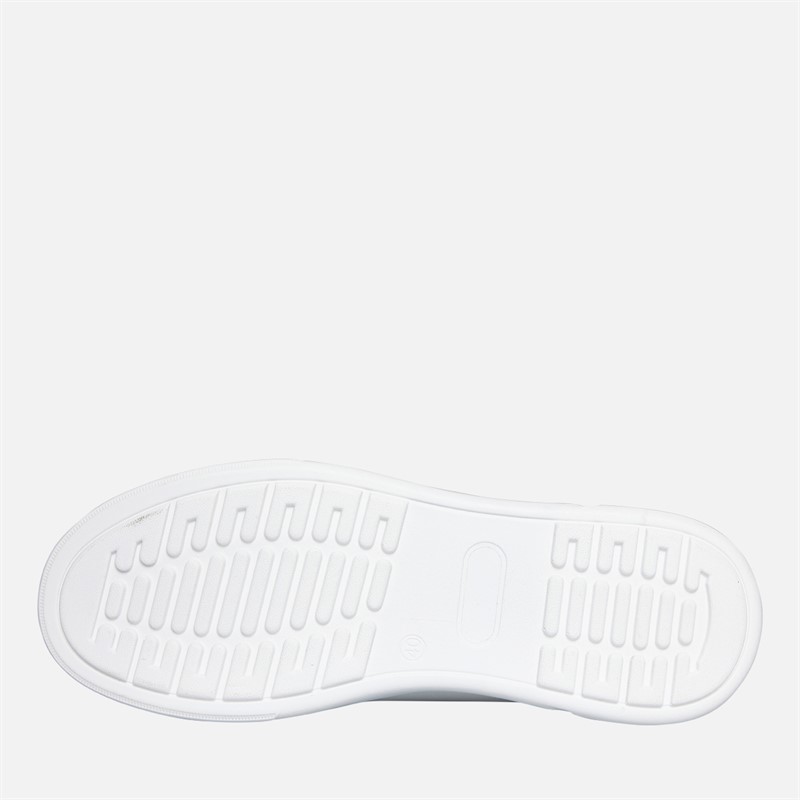 Lotus Womens Matia Zip Detail Trainers White