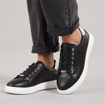 Lotus Womens Matia Zip Detail Trainers Black