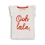 MINOTI Tee-Shirt Minoti Ooh La la Junior Blanc