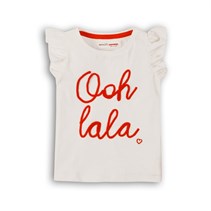 MINOTI Junior Girls Ooh La la Top White