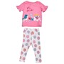 MINOTI Baby Girls Two Pack T-Shirt And Spotty Leggings Set Pink