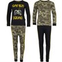 MINOTI Drenge Camo & Game Squad Pyjama Pyjamas Grøn Camouflage