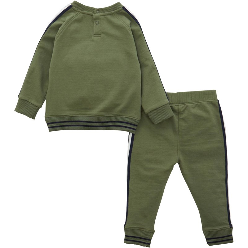 Buy MINOTI Infant Sweatshirt And Joggers Set Green